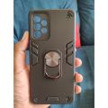 Samsung A72 Armor Series PC + TPU Protective Case with Ring Holder Cover For Samsung A72. 