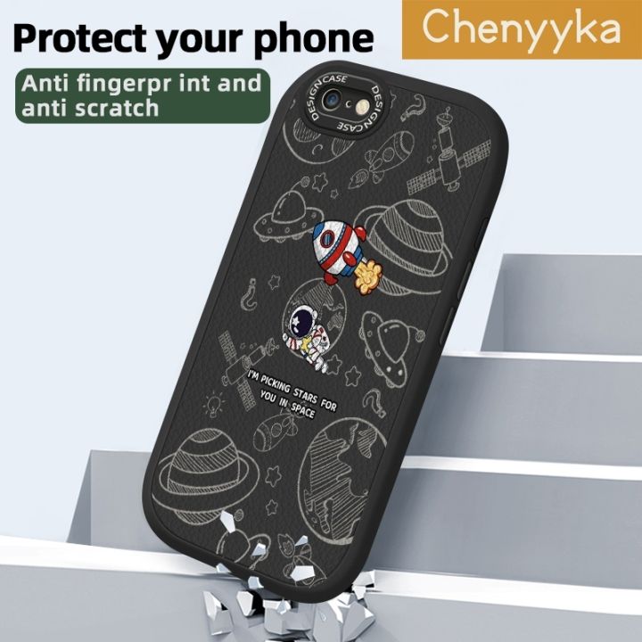 chenyyka%20For%20iPhone%206%20Plus%20iPhone%206s%20Plus%20Case%20Fashion%20Space%20Astronaut%20Thin%20Leather%20Soft%20Silicone%20Full%20Lens%20Cover%20Camera%20Protect%20Cases%20Shockproof%20Back%20Cover%20Casing%20Softcase%20-%20Image%203
