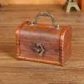 Lock Box Treasure Chest Box with Lock, Portable Jewelry Organizer for Gift Adult Kids. 