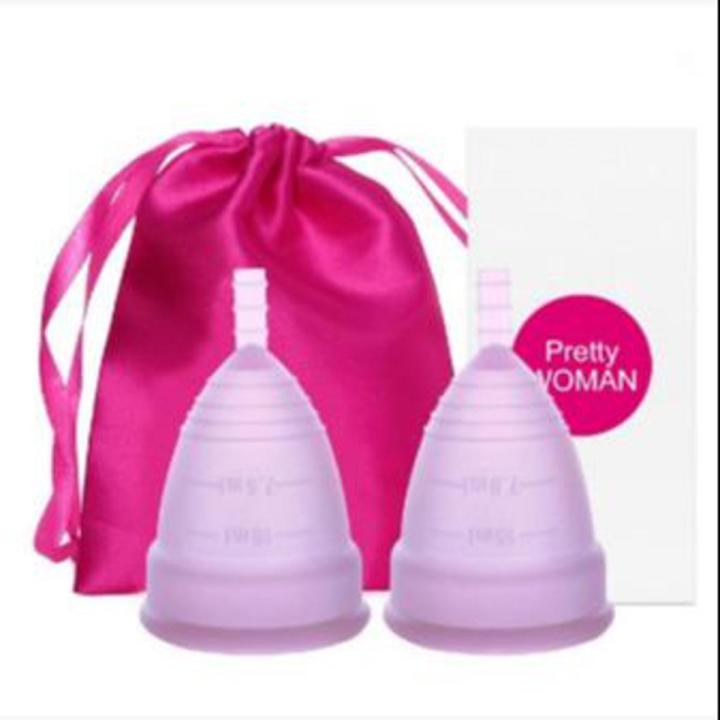 Imported Menstrual Cup Small Large Medium Silicon Menstrual Cups Large FDA Approved Reusable Long-Lasting Reusable, Soft Silicone Period Cups