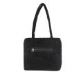 Women's Embroidery Handbag - Black. 