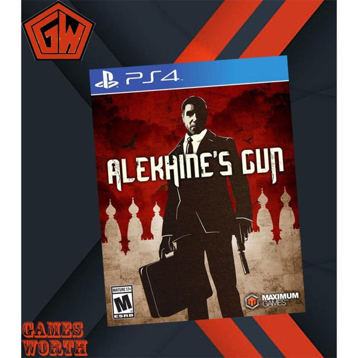 PLAYSTATION 4 DVD ALEKHINES GUN PS4 GAME