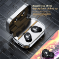 YD04 Wireless Bluetooth Headphones Digital Display Headset LED Digital Display Headset In-Ear Bluetooth 5.3 Headset Sports Headphones. 