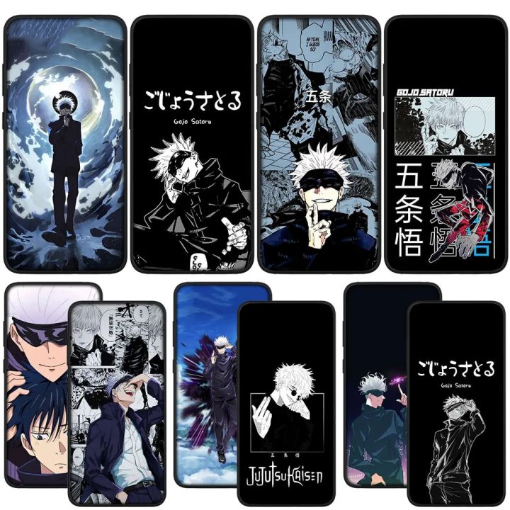 Jujutsu Kaisen Gojo Satoru Phone Cover for VIVO Y11 Y12 Y15 Y17 Y20 Y21 Y33S Y31 Y52S Y51 Y53 Y70 Y74S Y76 Y75 T1 Soft Case