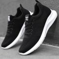 Foot Flexa Shoes For Men - Black Joggers - Shoes. 