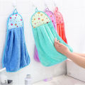 Hand Towel Hanging Kitchen Hand Dry Towel Fast Dry Soft Dish Wipe Cloth for Kitchen Bathroom Use (2 pcs). 