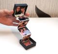 Personalised Pop Up Magic Photo Album Box Best Gift For Birthdays, Anniversaries, Besties, and Friends Forever, Fathers Day, Mothers day, Husband Wife    | Digital High-Resolution Quality , Polaroids,. 