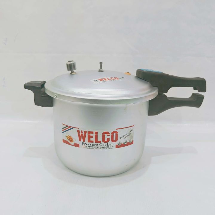 WELCO Pressure Cooker Premium and High quality and good looking available in 9, 11, 13 Liter