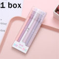 6Pcs/Set Cute Morandi Gel Pen Set Student Penel Pen Retro 0.5mm Black Signature Pen Solid Color School Office Supply Stationery. 