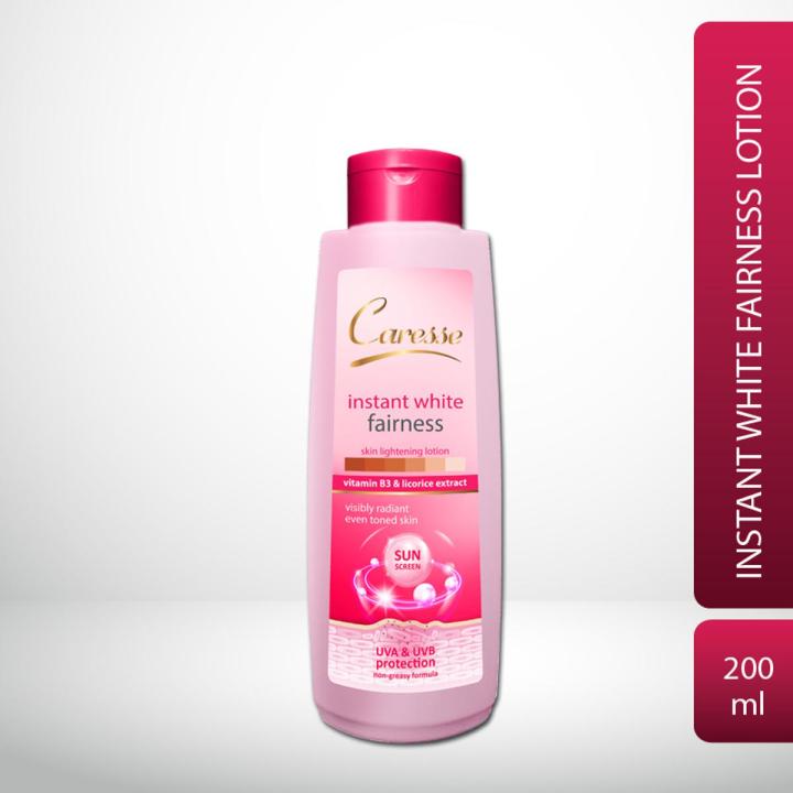 Caresse Instant White Fairness Skin Lightening Lotion – 200ml