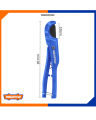 WADFOW PVC Pipe Cutter 207mm – Heavy Duty Teflon Coated Cutting Tool. 