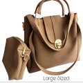Premium Cross body bags and Ladies handbags for girls with Long Strap shoulder Carry bags for girls and Women Casual ladies bags - Coffee. 