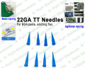 22GA  22G TT assorted Plastic TT series Conical Smooth flow Tapered Needle Tips Dispense Tips for bga solder pastes, fluxes, gels, epoxies, grease, compounds, for particle filled materials, adhesives, silicones, sealants Glue, and RTVs Syrin ge Dispensing. 