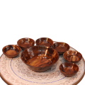 AL-SADIQ TRADERS |   Wooden Salad Bowls,Wooden Handmade Great for Fruit, Food, Salads, Mixing & Serving Bowls New Style customized. 