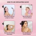 Pack of 2 Super Deals Bath Scrubber, Body Exfoliating gloves and Dead Skin Remover Exfoliating gloves. Great for Spray Tan Removal or Keratosis Pilaris, Made of 100% Viscose Fiber. 
