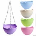 NS Collection-  Plant Hanging Basket - Flower Pot - Stainless Steel Chain - Home Decorations - Multi colors. 