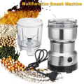 RAF Mini 2 in 1 Electric Spice Grinder And Blender Multifunction Stainless Steel Powder Mixer Machine For Coffee Bean Nuts Spices Masala Grinder Kitchen Appliance Tool. 