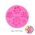 Fly Leaf Flower Series Silicone Mould DIY Rose Chocolate Candy Mold Cake Decoration Resin Fondant Molds Baking Tool. 