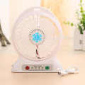 hot selling led colorful light three speeds rechargeable battery 2600mah handheld fan usb charge portable mini fan. 