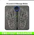 EMS Foot massager machine and foot mat Rechargeable Electrical Muscle Stimulation 8 modes 19 levels. 