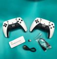Wireless Retro Game Console,Mini PS5 , Plug and Play Video Game Stick Built in 10000+ Games,9 Classic Emulators, 4K High Definition HDMI Output for TV with Dual 2.4G Wireless Controllers(64G). 