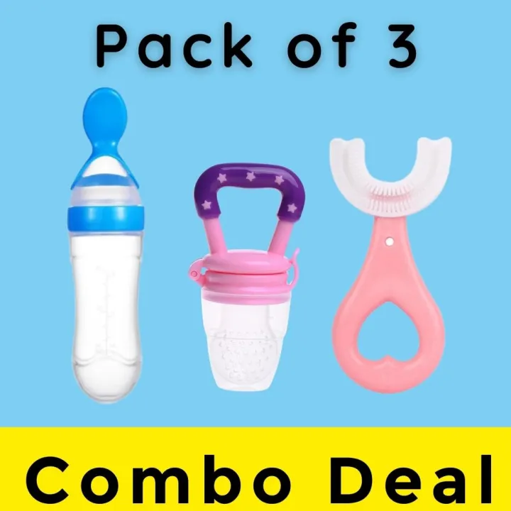 Pack%20of%203%20Baby%20Silicone%20Squeeze%20Spoon%20Feeder%20(90ML%20Bottle),%20U%20Shape%20Silicone%20Toothbrush,%20Baby%20Fruit%20Pacifier,%20Crawling%20Kids%20%7C%20SJR%20Collections%20-%20Image%202