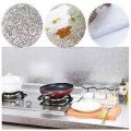 Aluminium Foil Kitchen Wardrobe Cabinets Cupboard Stove Table Drawer Oil Proof Sheet. 