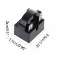Pack of 3, Pack of 2 And Pack 1 Compressor Relay 3 Pin Refrigerator 220V 3Pin Relay Refrigerator Compressor PTC Starter Relay Refrigerator Parts HVAC Black Relay 3 pin. 