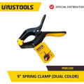 Premium Nylon Fiberglass Spring Clamp with PE Jaw Non Slip Handle 14kg Clamp Force Heavy Duty Clamping Tool For Woodworking, Photography, DIY Projects - UYUSTOOLS PRR109. 