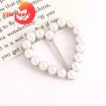 Scarf Buckles Scarf Buckles 2 Pcs Faux Pearl Decor Knot Buckles for Shirt Waist Clothing Accessories Women Party Scarf Buckles. 