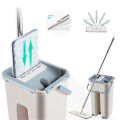 Flat Squeeze Automatic Mop Bucket Avoid Hand Washing Floor Cleaner Magic Mop Spin Self Cleaning Lazy Mop Household Tool, flat squeeze mop, self-cleaning, household tool, mops with bucket, cleaning mop for floor, mop refill, mop, mop for floor cleaning. 