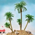 Model Trees Palm Tree Miniature Landscape for Projects, 12PCS. 
