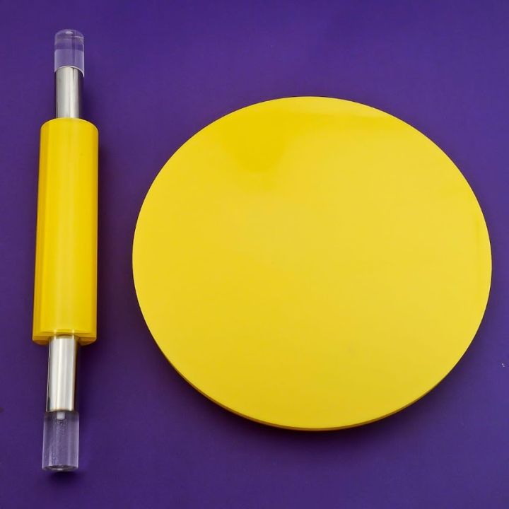 Acrylic Rolling Pin & Rolling Board Set