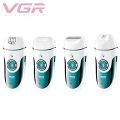 VGR V-700 Cordless Professional 4 in 1 Women Epilator & Shaver for Face, Legs, Underarms & Bikini area with Callus Remover for Wet & Dry. 