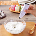 Imported Cell Operated Mini Hand Blender and Beater Electric Machine Mixer Froth Whisker Lassi Handheld Coffee beater Coffee Milk Drink Whisk Mixer lassi egg mixer and whisker milk frother | SILVER FOX ECOM. 