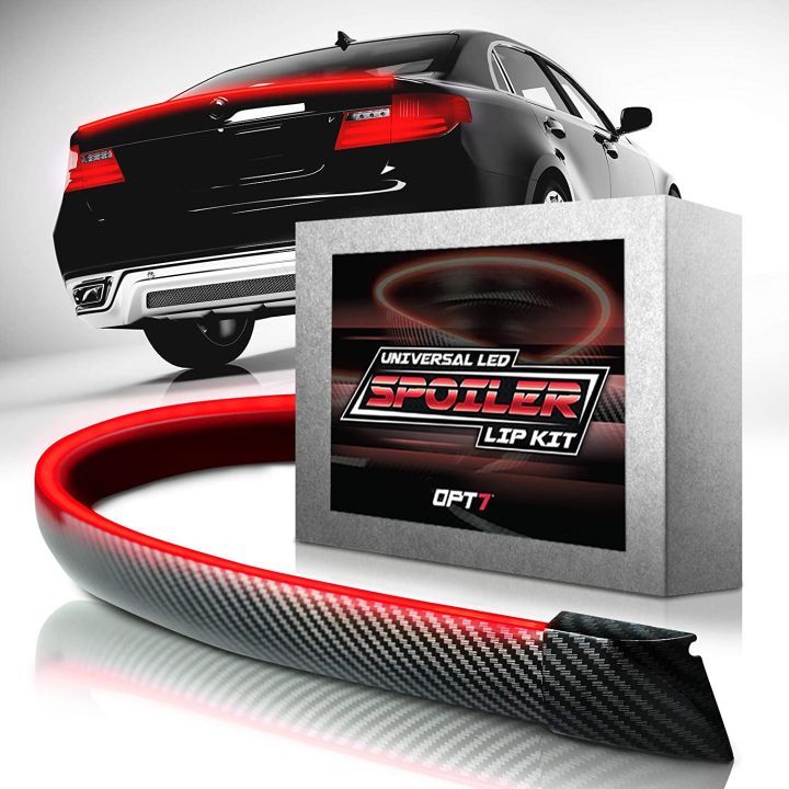 Types Rear Led Spoiler Kit Universal LED Spoiler Rear Spoiler Lip Kit | Daraz.pk