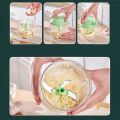 Multifunctional Manual Food Processor Handle Rope Chopper 5 Blades - 1 Piece. 