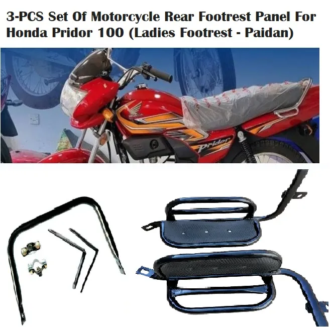 3-PCS%20Set%20Of%20Motorcycle%20Rear%20Footrest%20Panel%20For%20Honda%20Pridor%20100%20(Ladies%20Footrest%20-%20Paidan)%20-%20Image%205