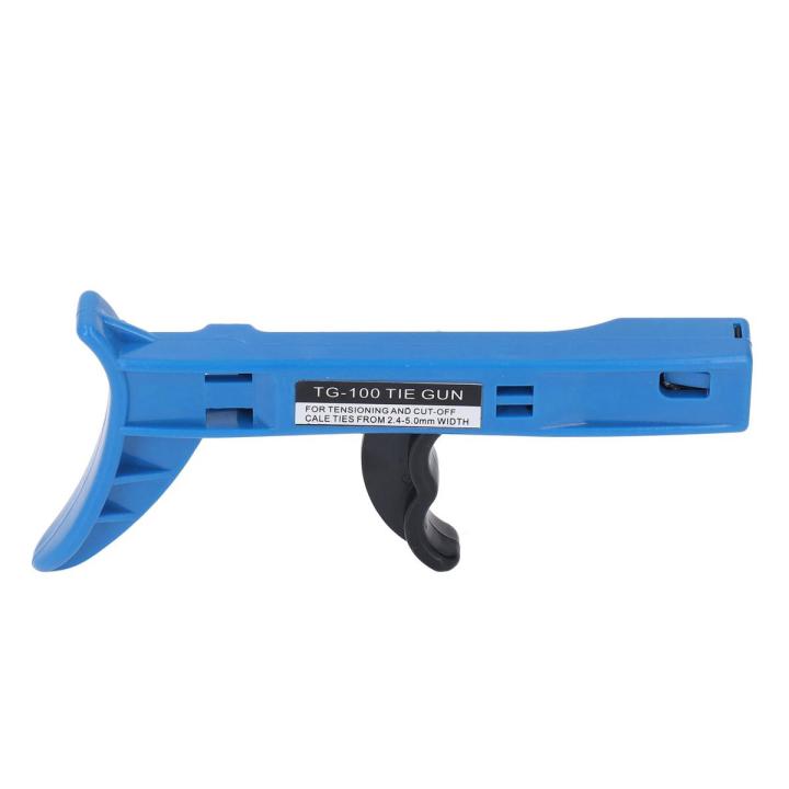 Cable Tie Fastening Tool, High Work Efficiency Cable Tie Gun Tension Adjustment for Wires
