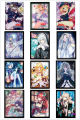 50 PCS/Pack Yu-Gi-Oh! Anime Sleeve Rin Celina Ruri FGO Sky Striker Ace Yuzu ARCV Borad Game Card Protector Case. 