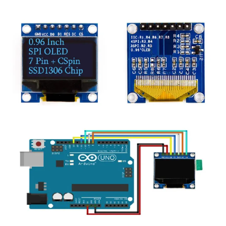 LCD Display Module 128x64 OLED 0.96 | Daraz.pk