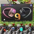 smart watch 7 STRAPS Ultra Smart Watch T800 ULTRA SMARTWATCH 1.99 inch The Smart Watch That Does It All Calls Texts Music Fitness Tracking and More (T800 Black ) Waterproof Wireless Charging. 