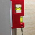 Magnetic Pocket Level, Magnet Spirit Bubble Leveler for Determining Horizontal and Vertical Plane, 1 Pieces. 