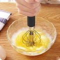 Stainless Steel Egg Beater | Manual Hand Mixer | Easy Egg Whisk for Kitchen Baking Cooking | Durable Kitchen Mixer for Eggs, Cream and Batter | Stainless Steel Whisk for Baking and Cooking | Easy Egg Mixer for Daily Use. 