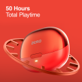 Zero® Evo Wireless Earbuds | Bluetooth 5.4, 5-Hour Playtime, 50 Hours Total playback Ear buds, Metallic look, Single Mic ENC Airbuds, Touch Controls | IPX4 Water Resistant, Type-C Fast Charging Air buds | Everyday Compact Audio for iPhone & Android. 