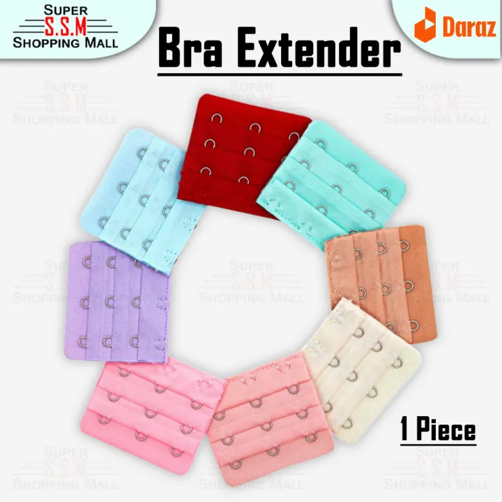 (Pack%20Of%201)%203%20Hook%20Bras%20Strap%20Bra%20Band%20Extender%20Multi%20Color%20-%20Image%202