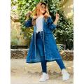 Denim Long Coat for Women. 