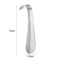 4 Pcs Easy To Use Silver Shoe Horns 6 Inch Stainless Steel Boot Jack Smooth Surface Shoe Wearer Man. 