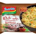 Indomie Instant Noodles Beef Flavour Full Meal Economical 5 Packs of 120 g. 