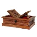 Wooden Quran Box Or Wooden Rail (Rehal) 2 IN 1 , Handmade wooden Quran box with carving art,Perfect for wedding gifts and home decoration  Unique selection of Holy Quran Rahal Box,Low price for Ramadan decorations. 